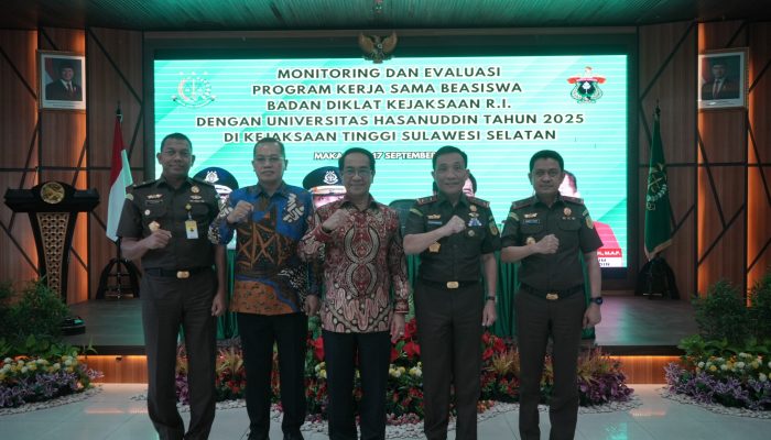 Pastikan Kualitas SDM, Badan Diklat Kejaksaan RI dan Unhas Gelar Monev Beasiswa Program S3