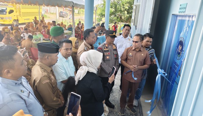 Dorong Generasi Emas, Kadis Dikbud Sidrap Resmikan SPPG Malomo Panca Lautang