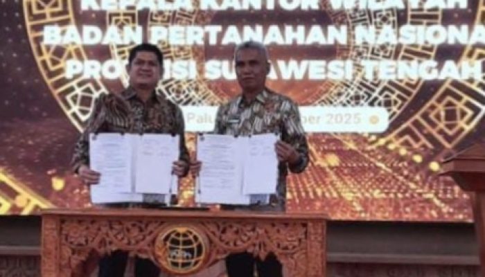 Pisah Sambut Kepala Kanwil BPN Sulawesi Tengah, Suasana Penuh Keakraban