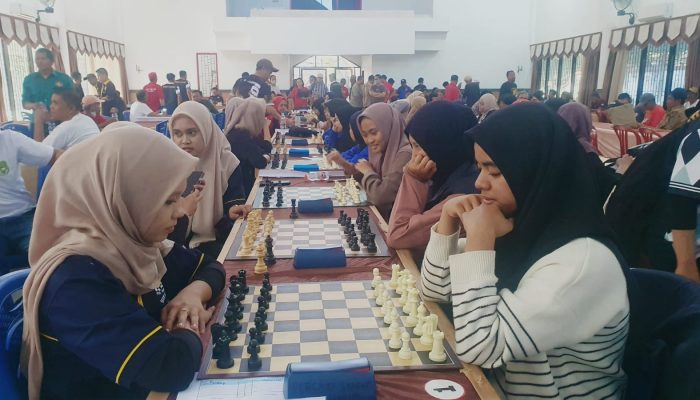 Mantap. Atlet Beregu Putri Juga Lolos Catur Pra Porprov di Jeneponto