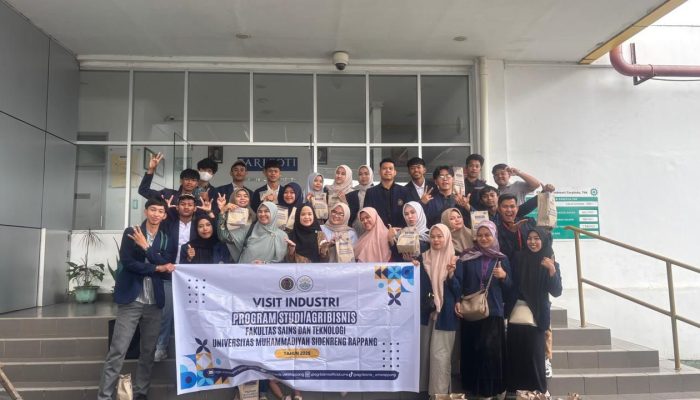 Mahasiswa Agribisnis UMS Rappang Laksanakan Kegiatan Visit Industri di PT Nippon Indosari Corpindo Tbk