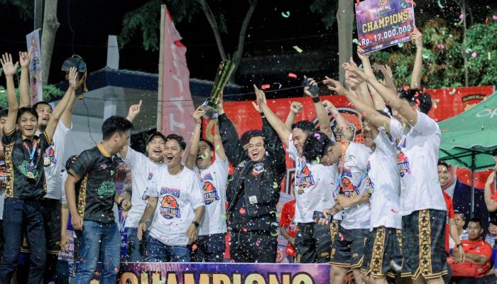 Tutup Turnament Basket Sigap 2025, Kapolres Sidrap: Terima Kasih Pak Bupati