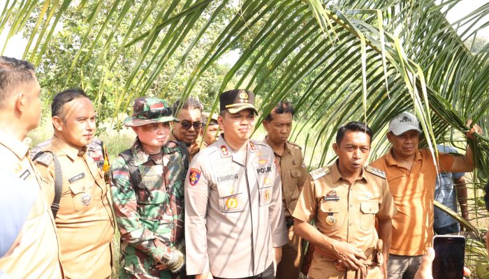 Kunjungi Wilayah Transmigrasi, Kapolres Sidrap Pastikan Keamanan