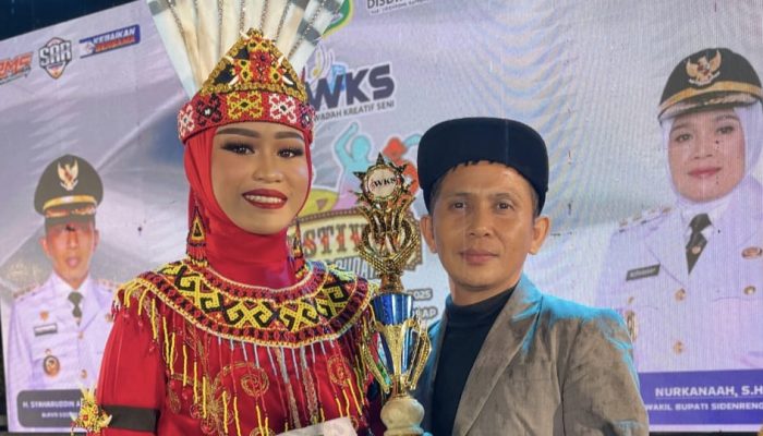 Ratu Nurhilma Thalita Kembali Bersinar di Festival Seni dan Budaya Sidrap 2025
