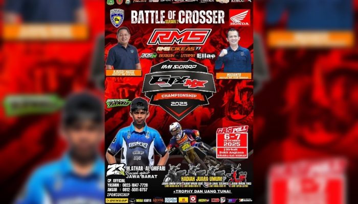 Battle of Crosser Season 2 Siap Digelar di Sidrap, Bupati Syaharuddin Alrif Dukung Penuh Ajang GTX-MX Championship 2025