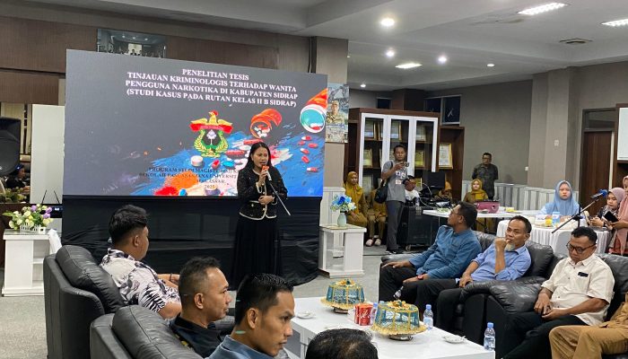 Bupati Sidrap Apresiasi Penelitian Terkait Penanganan Narkotika di Sidrap