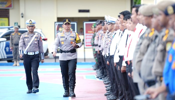 Wujudkan Kamseltibcar Lantas, Polres Sidrap Gelar Operasi Zebra 2025