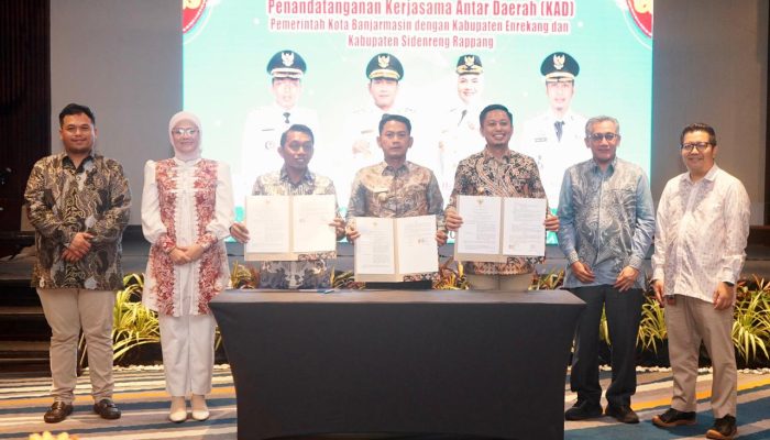 Pemkab Enrekang KAD dengan Pemkot Banjarmasin