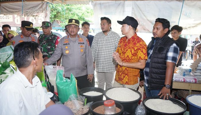 Bupati Enrekang Bersama Forkopimda Pantau Harga Beras di Pasar Sentral