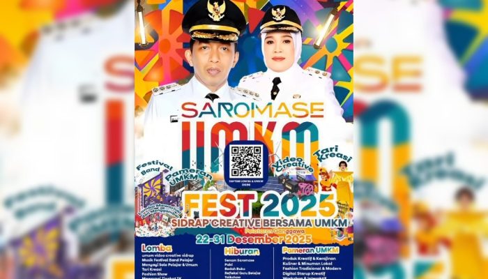 UMKM Fest 2025, Adli Lukman Dorong Kreativitas dan Daya Saing UMKM Sidrap