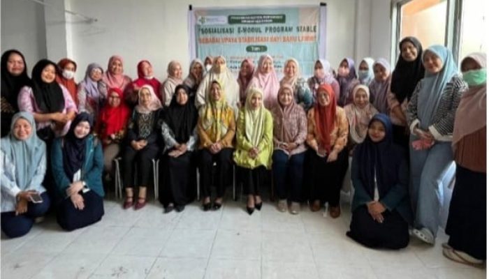 Sosialisasi E-Modul Stabilisasi Bayi Pasca Resusitasi di Puskesmas Minasa Upa Makassar