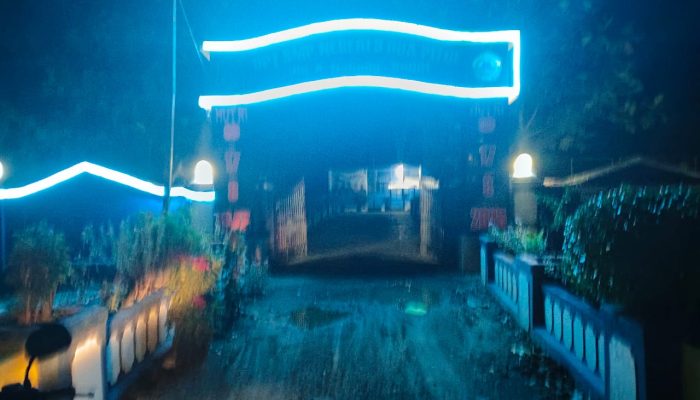 SMPN 3 Dua Pitue Dongi “Bercahaya”, Dihiasi Beragam Lampu Warna
