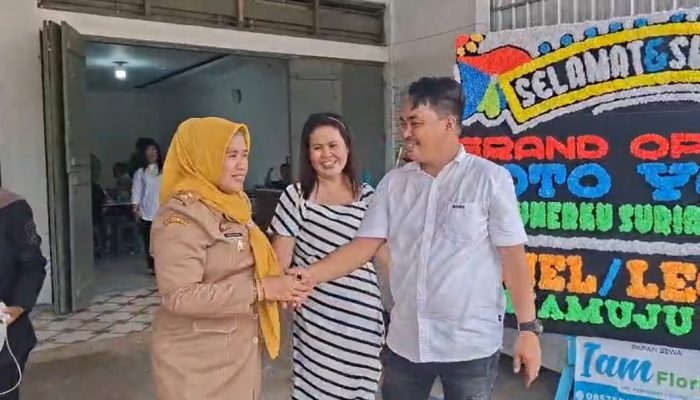 RMS dan Wakil Bupati Sidrap Beri Apresiasi, Grand Opening Coto Yoko Diserbu Karangan Bunga