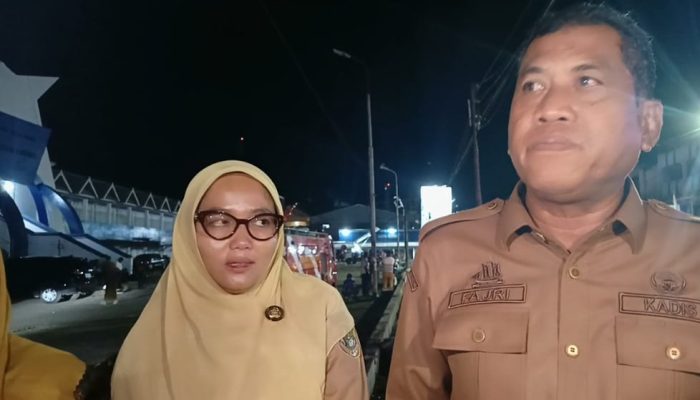 Pasar Tanru Tedong Dibenahi, Pemkab Sidrap Ciptakan Kawasan Pasar Lebih Rapi dan Terang