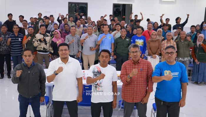 Lewat Rakor, Bupati Sidrap Evaluasi Program Cetak Sawah Rakyat