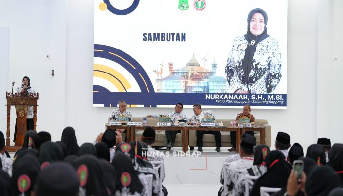 Lewat Konkerkab PGRI, Sidrap Tegaskan Komitmen Bangun Guru Hebat