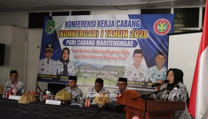 PGRI Maritengngae Rumuskan Program Kerja untuk Perkuat Mutu Guru Sidrap