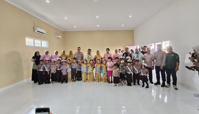Bupati Sidrap Resmikan Renovasi TK Kemala Bhayangkari 21, Dukung Pendidikan Anak Usia Dini