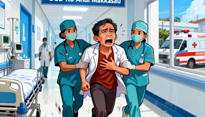 Usai Diduga Dianiaya Kades, Oddang Alami Nyeri Dada Sempat Periksa ke UGD RS Andi Makkasau