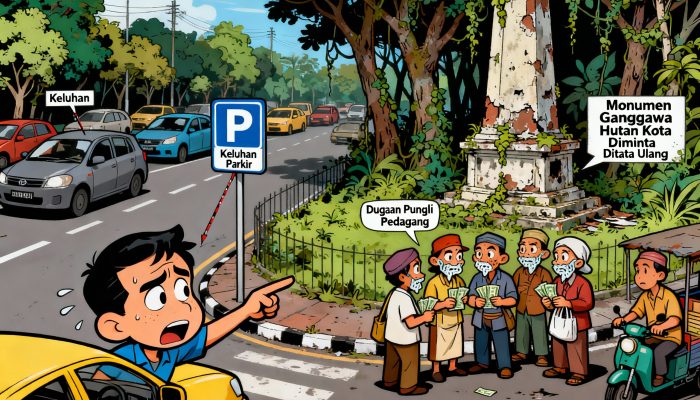 Tanpa Karcis dan Tak Jelas Setoran, Pengelolaan Parkir–Lapak di Pangker Sidrap Perlu Ditata Ulang