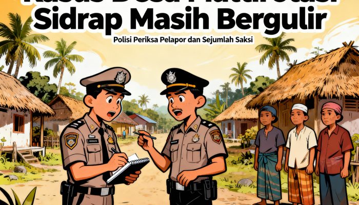 Kasus Desa Mattirotasi Sidrap Masih Bergulir, Polisi Periksa Pelapor dan Sejumlah Saksi