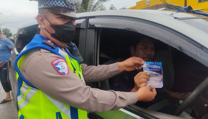 Gelar Operasi Keselamatan Pallawa 2026, Polres Sidrap Sasar Area Pasar Pangkajene