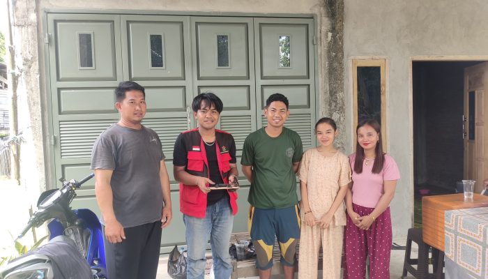 M. Fadel Ananda Wahyuddin Sosialisasi Pembuatan Briket dari Limbah Sekam Padi Di Desa Rijang Panua.