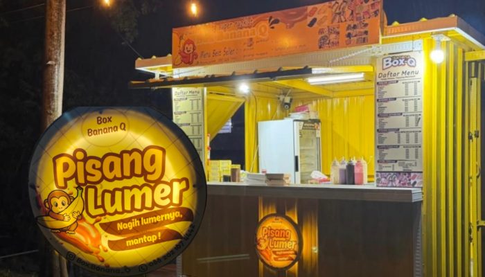 Banana Box Q Hadir Menyajikan Beragam Olahan Pisang.