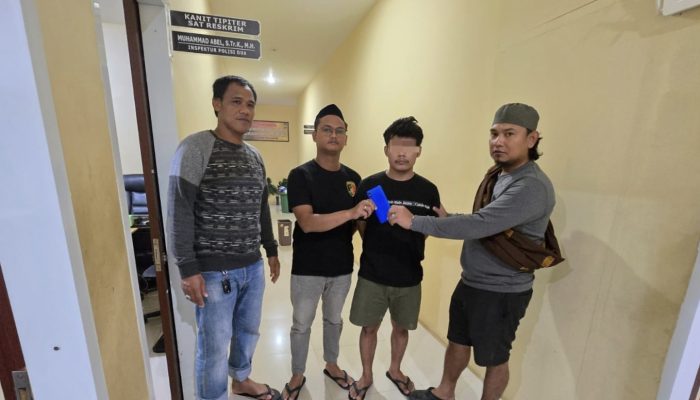 Tertangkap CCTV Lakukan Kekerasan Terhadap Perempuan Kini Pelaku Diringkus Aparat Polres Sidrap