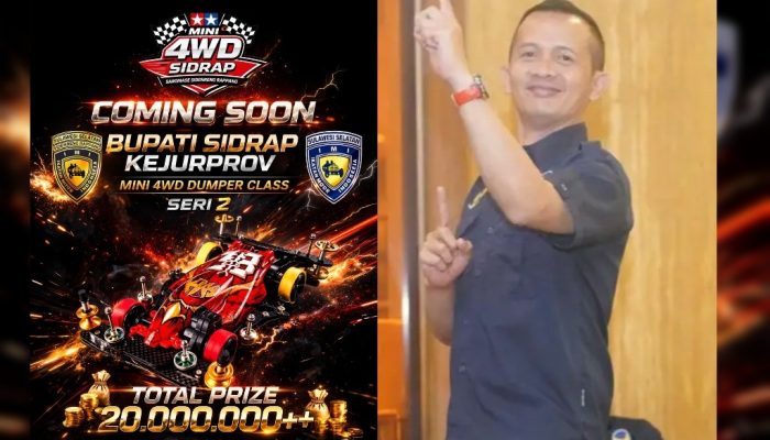 Mini 4WD Naik Kelas, Sidrap Siap Jadi Pusat Kejurprov Dumper Class Menuju Porprov 2026