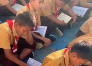 UPT SDN 12 Pangsid, jumat Pagi kegiatan Gerakan Literasi Al-Qur’an