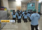 Dapur SPPG Tellu Limpoe Pajalele Gelar Apel dan Doa Relawan setiap devisi Sebelum Memulai Aktivitas