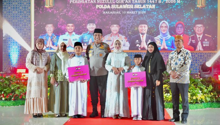 Ahmad Fahriansyah As’ad Juara 1 Lomba Azan HUT YKB ke-46 Sulsel, TPQ Al-Ikhlas Polres Sidrap Borong Dua Juara