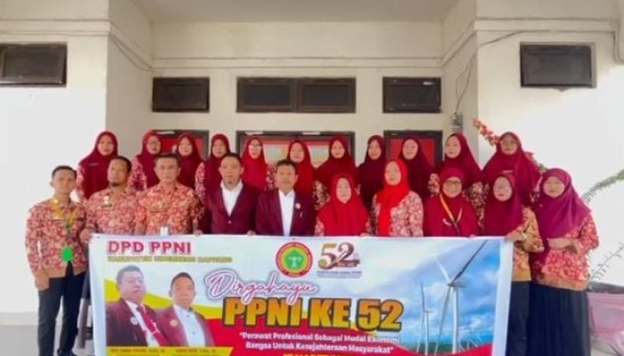 DPD PPNI Kabupaten Sidrap Rayakan Dirgahayu PPNI ke-52 Secara Serentak di Seluruh Komisariat