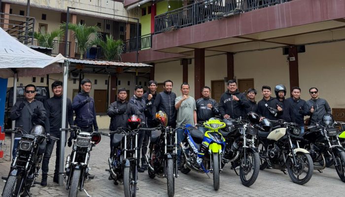 Ketua IMI Sidrap Lepas Touring Sidrap–Toraja, Promosikan Pesona Daerah Lewat The Stroke 135 Rappang