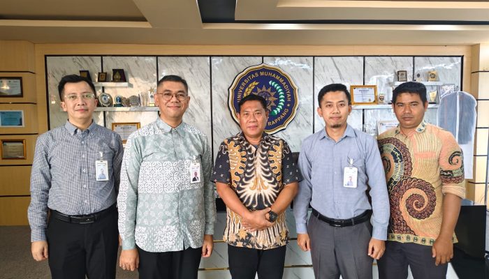 Jajaki Kerjasama, BSI Temui Rektor UMS Rappang