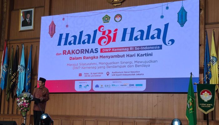 Rakornas DWP Se-Indonesia, Menag Tekankan Makna Keteguhan Iman di Tengah Ujian