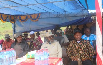 Peletakan Batu Pertama Kantor Klasis Geya, Wujud Nyata Sinergi Pemerintah dan Gereja di Tolikara