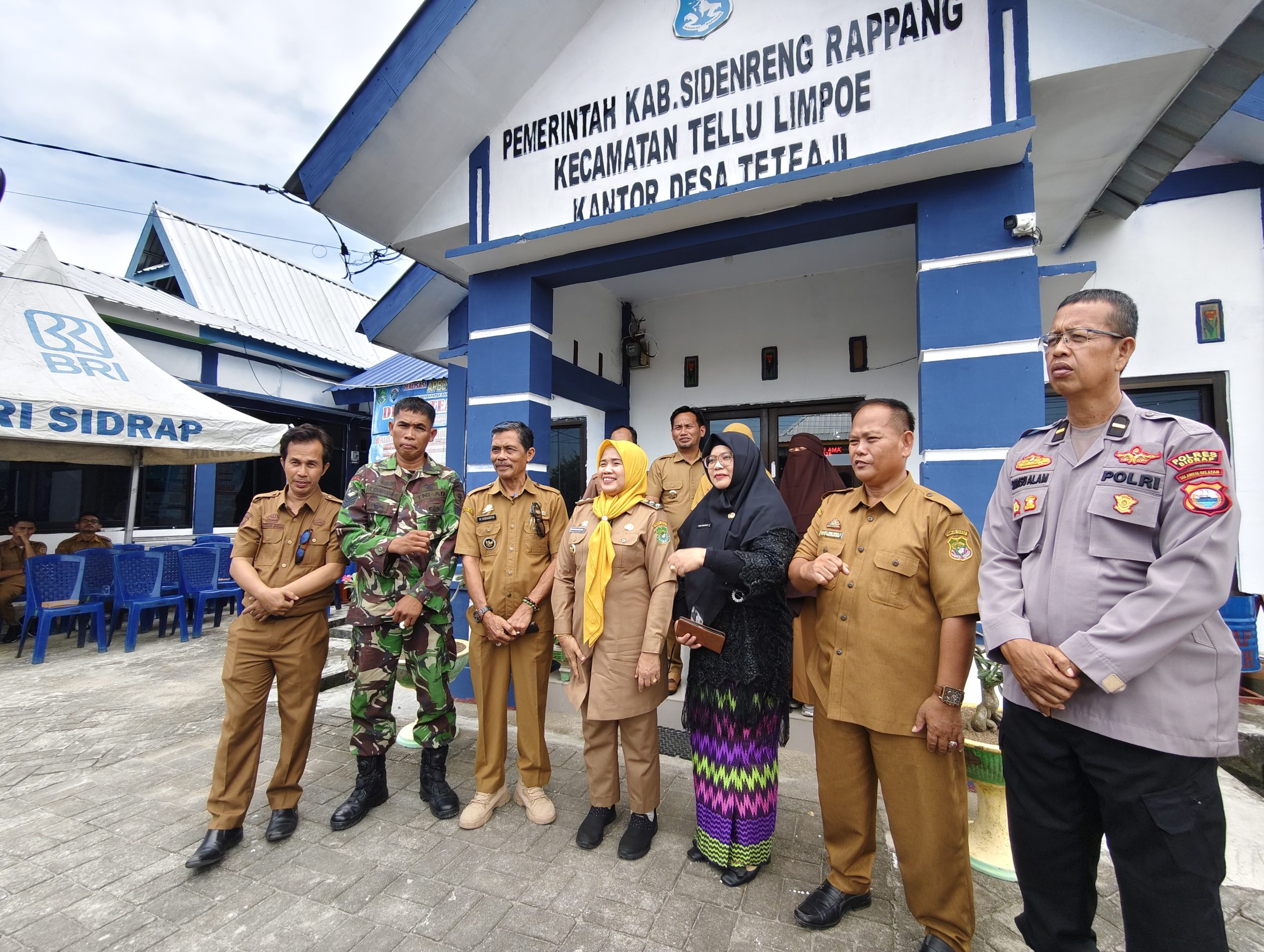 Wabup Sidrap Resmi Luncurkan Desa Cantik di Tellu Limpoe, Dorong Data Jadi  Kunci Pembangunan | TOP NEWS 1