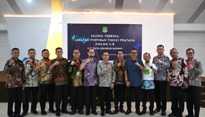 Sekda Sidrap Dalami Kapasitas Kandidat pada Tahap Wawancara Selter JPT Pratama