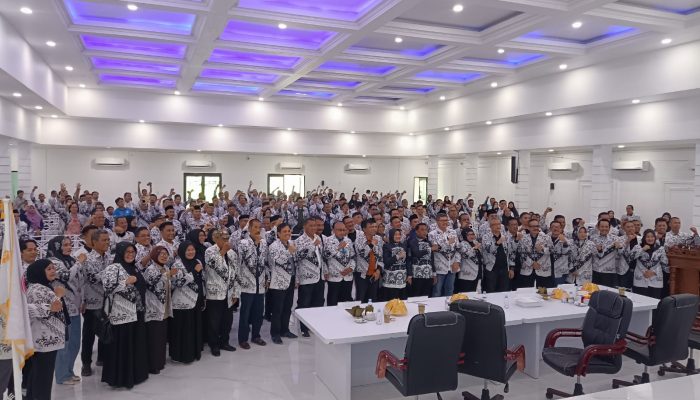 Sidrap Bersiap Sambut 80 Ribu Peserta, Bupati Syaharuddin Buka Rakor Porsenijar PGRI Sulsel 2026