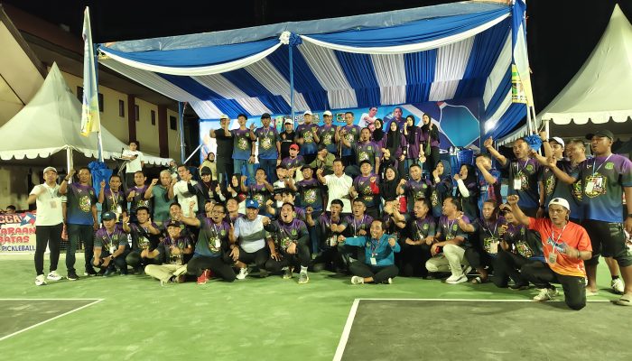 Populerkan Olahraga Baru, Bupati SAR Apresiasi Cahaya Mario Pickleball Tournament