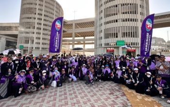 Jamaah Haji Khusus An-Nur Maarif Jalani Lempar Jamarat di Mina, Sempurnakan Rangkaian Ibadah Haji 1447 H