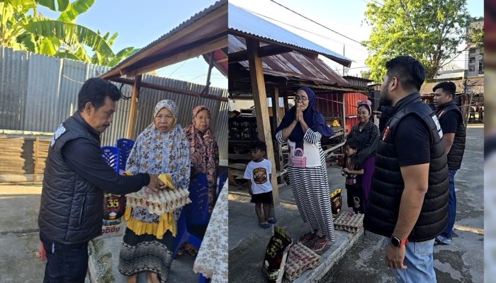 Jumat Berkah Satreskrim Polres Sidrap, Bantuan Sembako Hadir Ringankan Beban Warga Kurang Mampu