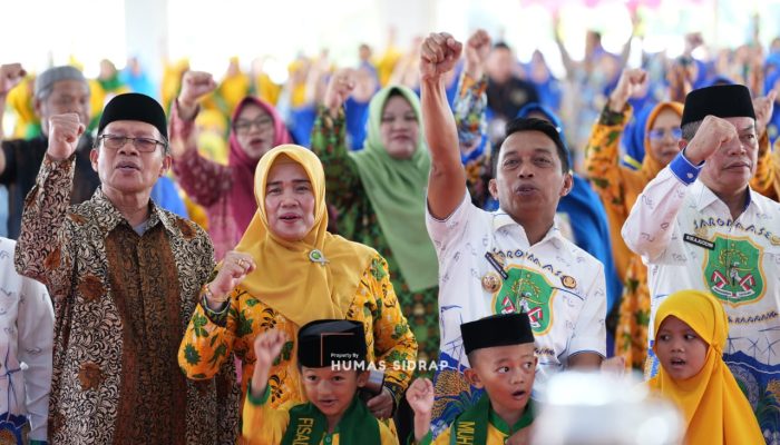 Bupati dan Wabup Sidrap Hadiri Penamatan Serentak 496 Siswa TK ABA, Momen Bersejarah Penuh Haru dan Kebanggaan