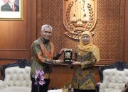 Kepala Kanwil BPN Jawa Timur Silaturahmi dengan Gubernur Jawa Timur, Perkuat Sinergi Program Pertanahan