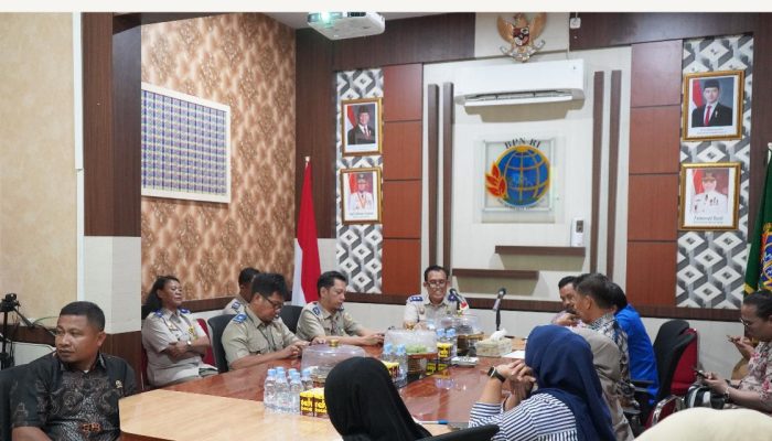 Anggota Komisi I DPRD Kabupaten Majene Kunker Di BPN Sidrap,