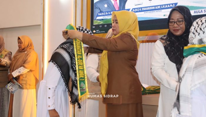 120 Santri PGN Sidrap Ditamatkan, Wakil Bupati: Al-Qur’an Fondasi Generasi Berakhlak Mulia di Bumi Nene Mallomo