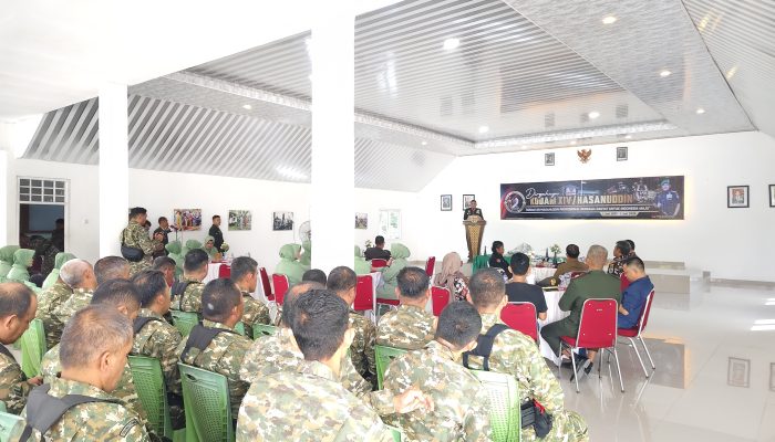Dirgahayu ke-69 Kodam XIV Hasanuddin, Dandim Sidrap Ajak Prajurit Perkuat Profesionalisme dan Kedekatan dengan Rakyat