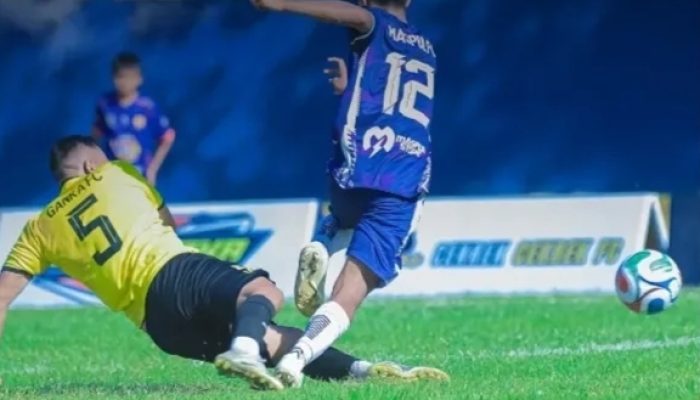 Saling Balas Gol, AJK FC Ditahan Imbang Ganra Utama FC 1-1 di Stadion Ganggawa